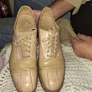 Men’s dress shoes 
Stacy Adam’s 
Worn but still in great shape!!
Size 7 12/ D